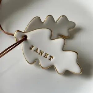 Personalised Leaf Wedding Favours